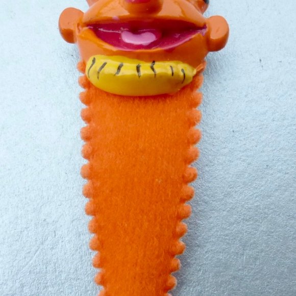 Ernie Sesame Street Hair Clips Orange Rare Fabric main image 5